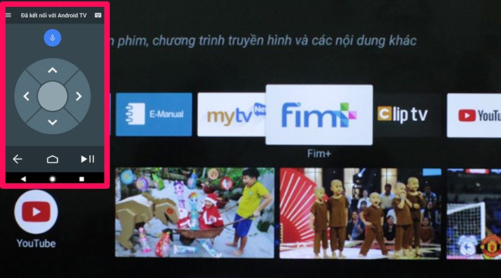 Điều khiển tivi Panasonic bằng điện thoại