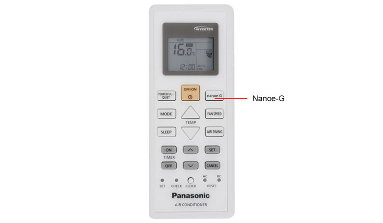 Hướng dẫn sử dụng điều khiển điều hoà Panasonic